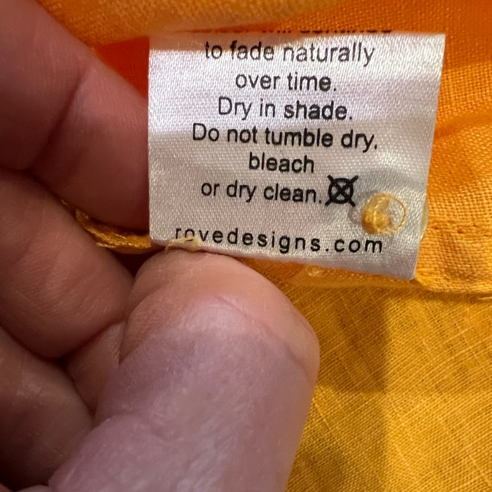 ROVE Summer linen Shirt Dress-NWOT - Picture 8 of 12